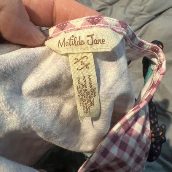 Girls Matilda Jane Moments with you Halloween All Hallows' Eve Tunic Size 4 Exce - Picture 4 of 8